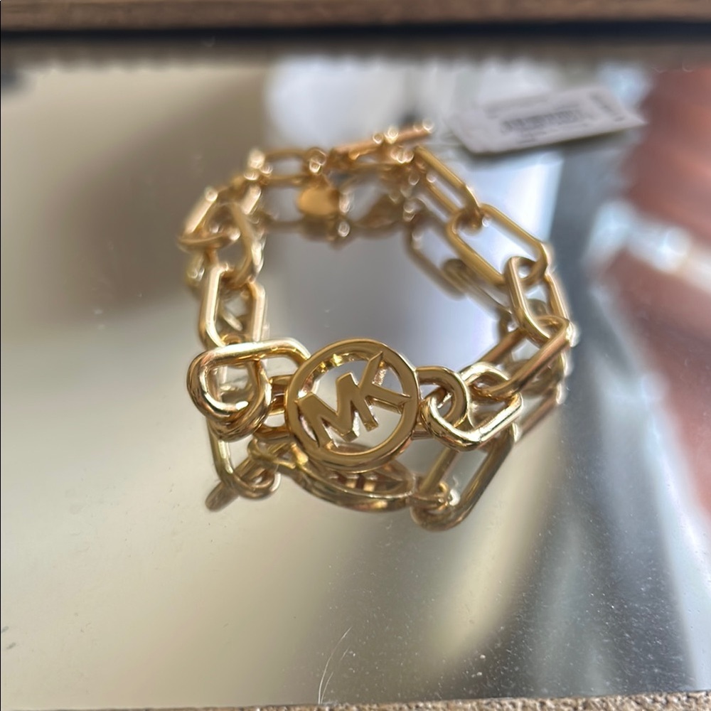 Michael Kors Gold Chain Bracelet